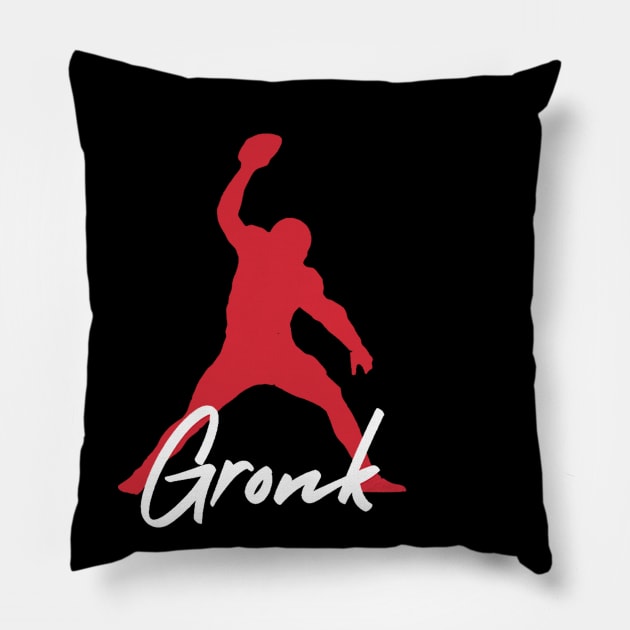 Rob Gronkowski Gronk Spike Forever Pillow by Chunta_Design