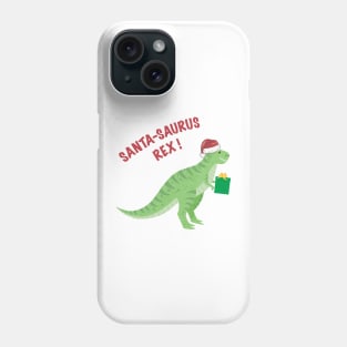 Santa Saurus Rex! Phone Case