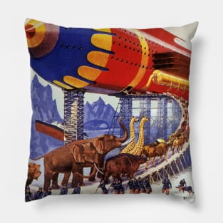 Vintage Science Fiction Pillow