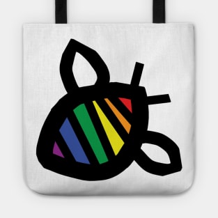 Honey Bee Abstract for Pride Month Tote