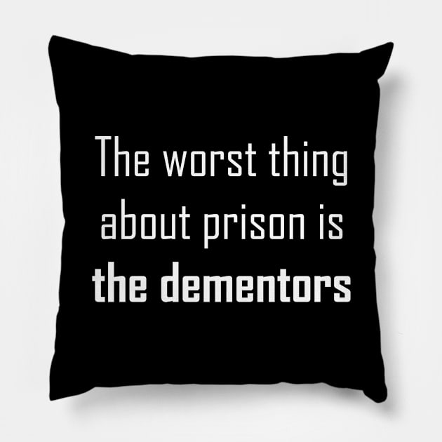 Prison Dementors Pillow by raidrival