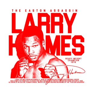 Larry Holmes - Red T-Shirt