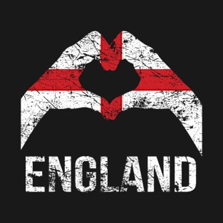 Love Vintage England Flag T-Shirt