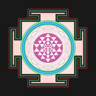 Southwest Native American Calming Mandala T-Shirt