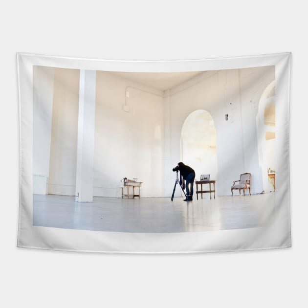 Minimalistic design Tapestry by GenesisClothing