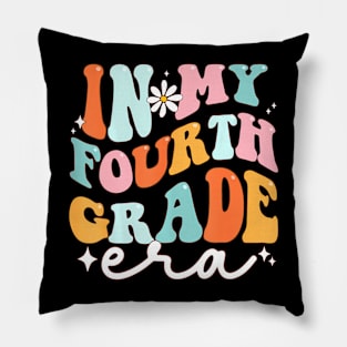 In My 4th Grade Era Groovy Fourth Grade Back To School Pillow