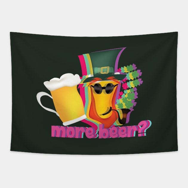 St. Patrick´s drunks Tapestry by ArteriaMix