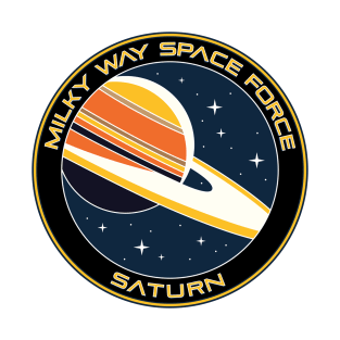 Milky Way Space Force - Saturn T-Shirt
