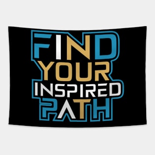 Find Your Inspired Path Tapestry