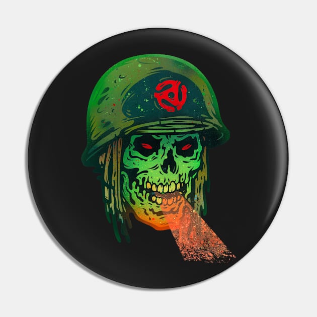 45 Death Soldier Pin by BeeryMethod