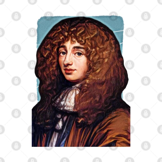 Dutch Mathematician Christiaan Huygens illustration by Litstoy 