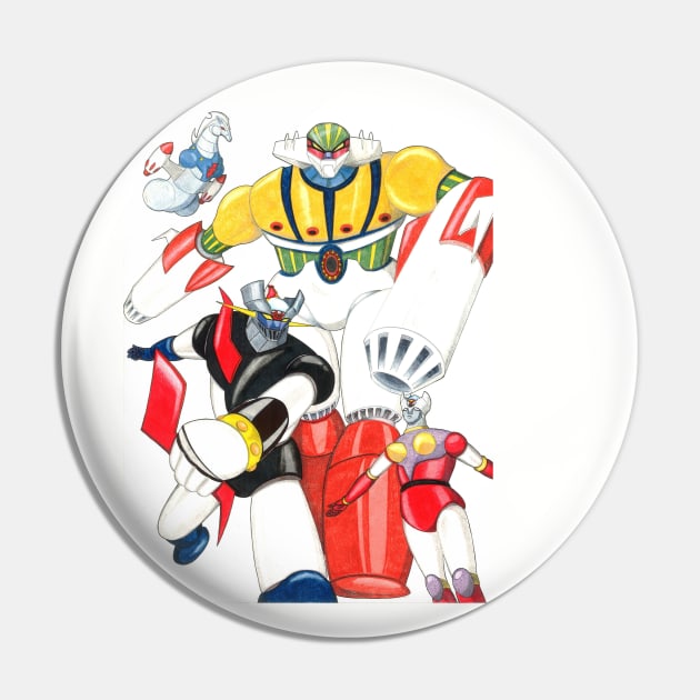 MazingerZ TAI Jeeg Pin by CristianoMarzio