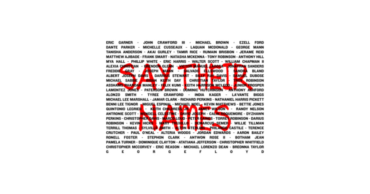 say their names - Say Their Names - Mask | TeePublic