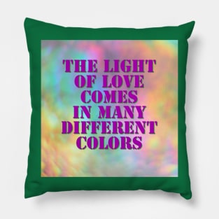 Light of Love colors Pillow
