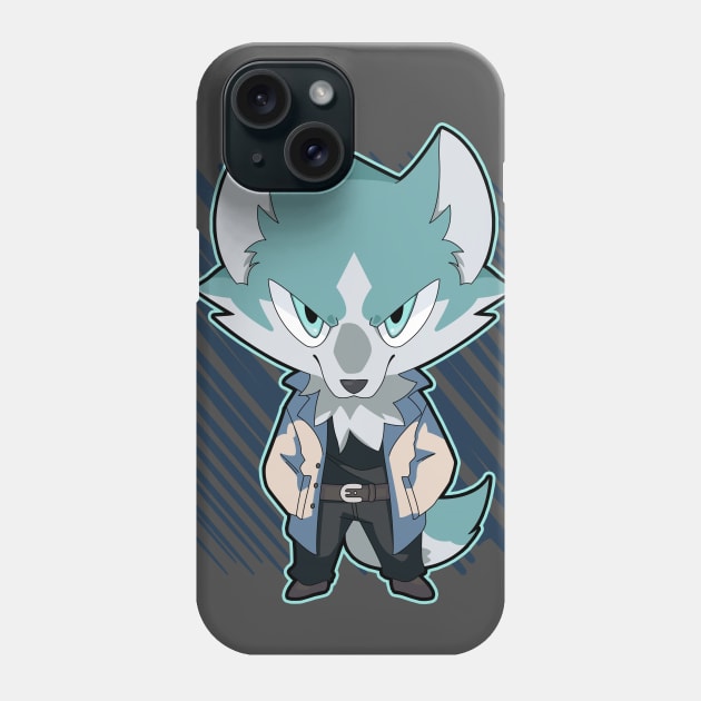 Kawaii Wolf Phone Case by WarGreymonZero