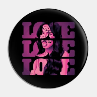 Love Olivia Pin