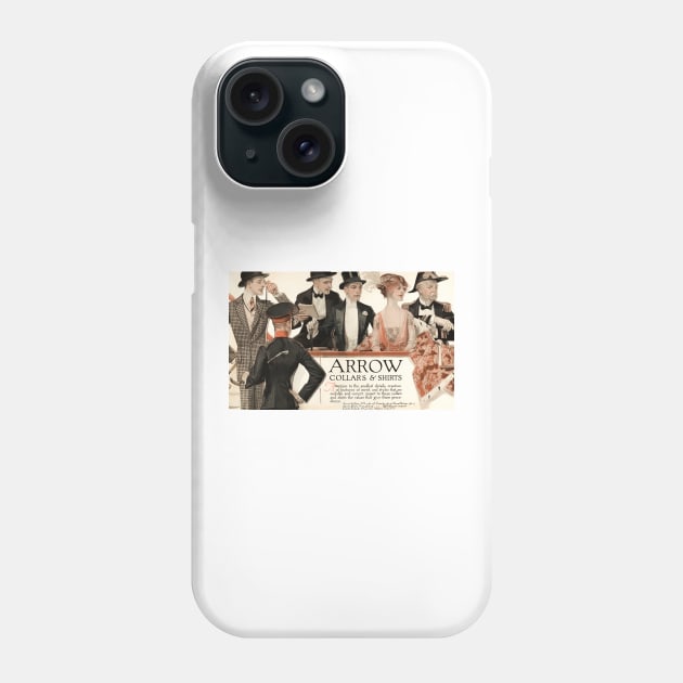 Joseph Christian Leyendecker, Arrow 003 Phone Case by immortalpeaches