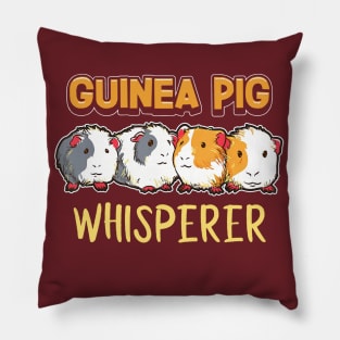 Guinea Pig Lover | Guinea pig whisperer Pillow