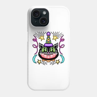 Vintage Party Cat Phone Case