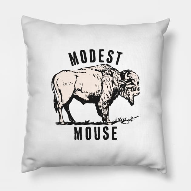 Modest Mouse Pillow by DeborahWood99