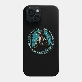 Mystical Fortitude, Boundless Resolve Wizard Phone Case