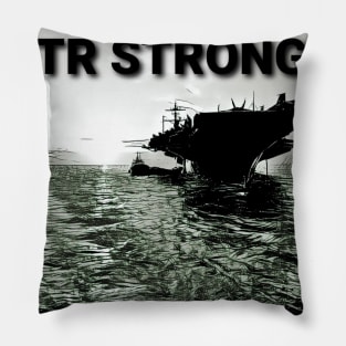 USS Theodore Roosevelt CVN71 TR Strong Pillow