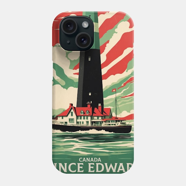 Prince Edward Island Canada Vintage Poster Tourism 2 Phone Case by TravelersGems