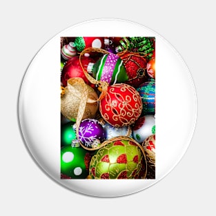 Assorted beautiful ornaments Pin