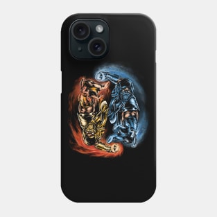 mortal combat yin yang Phone Case