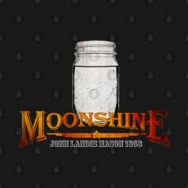 Moonshine Mason Jar Inspired Design by HellwoodOutfitters