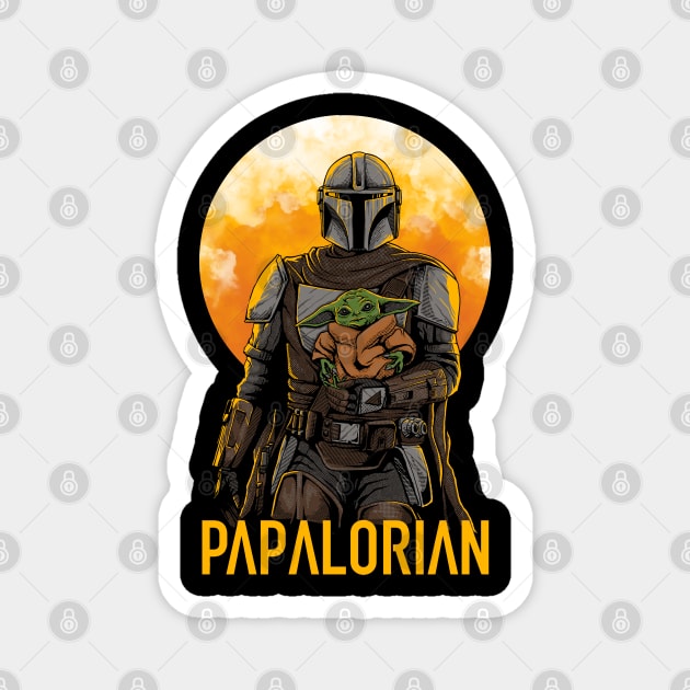 papalorian Magnet by sober artwerk