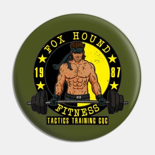 Fox Hound Fitness Pin