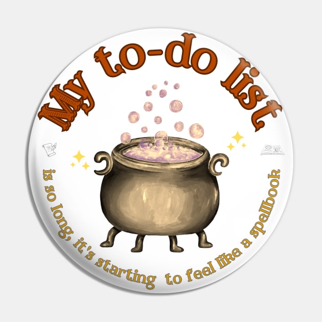 Overwhelmed To-Do List: From Tasks to Incantations Pin by Caos Maternal Creativo