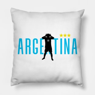 Argentina Third Star Pillow