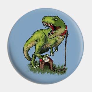 Domesticated Tyrannosaurus Pin