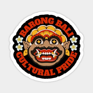 Barong Bali Cultural Pride, Retro Shirt, Vintage Shirt, Balinese Magnet