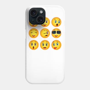 Cute emojies Phone Case