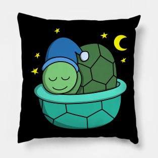 Cute Sleepy Turtle Pillow