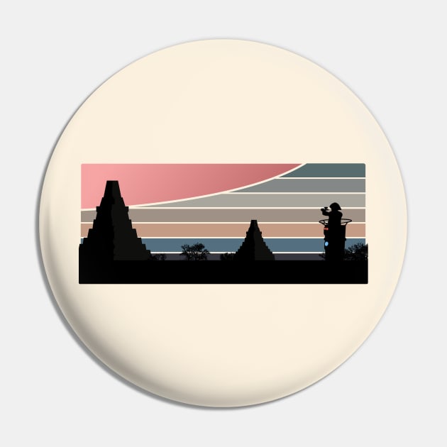 Dusk on Yavin IV Pin by EdwardLarson