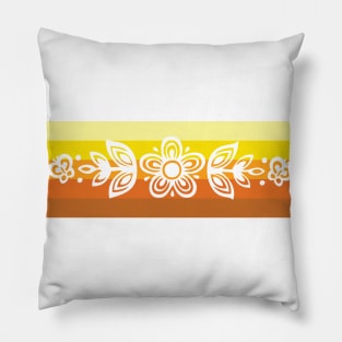 Butterfly Gold Retro Pyrex Pillow