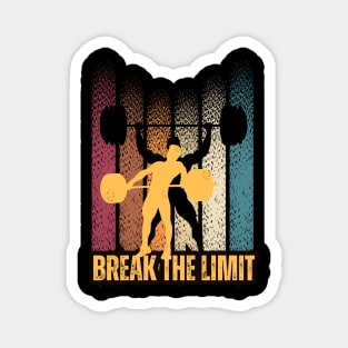 Break the limit vintage Magnet