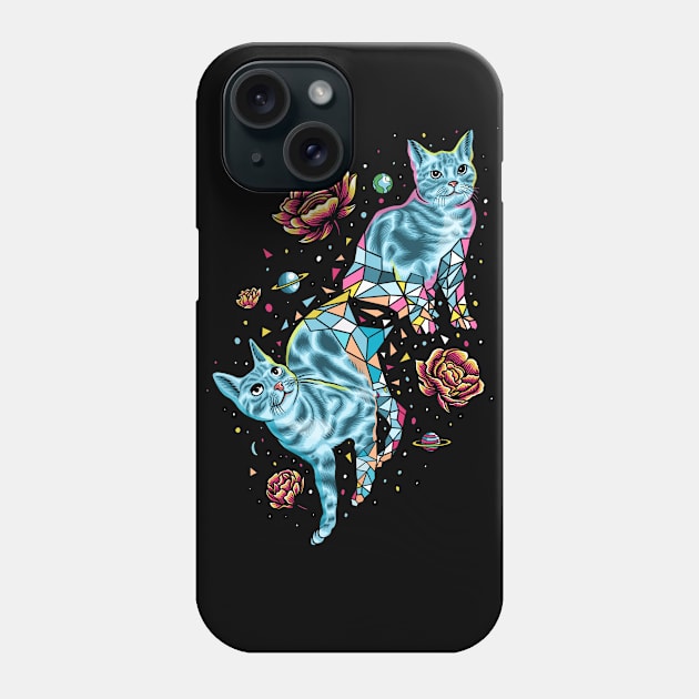 Constellation Cat Phone Case by suryas