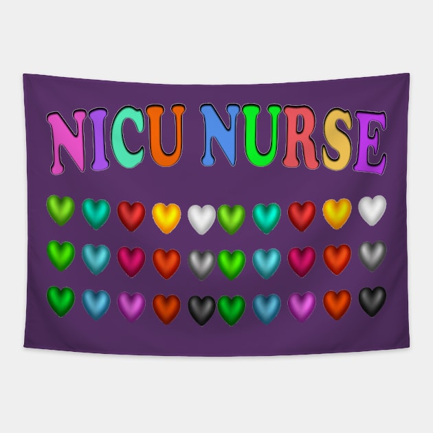 NICU NURSE Tapestry by Cult Classics