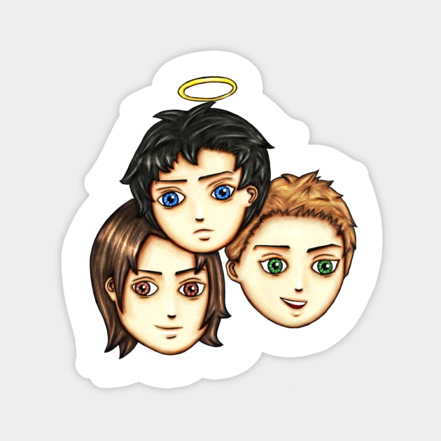 team free will Magnet by wazjadwiga