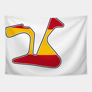 Circuito de Jerez [flag] Tapestry