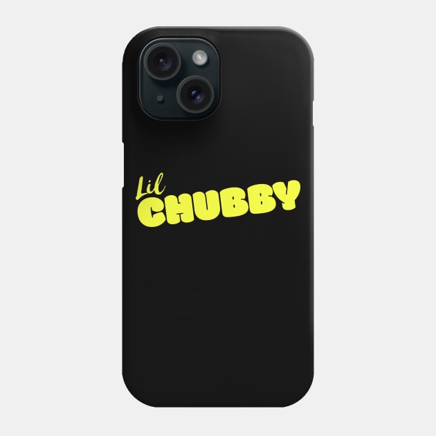 Lil Chubby Yellow Phone Case by HighBrowDesigns