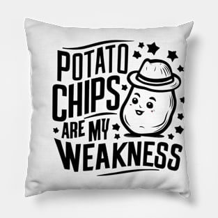 Potato Ships Are My Weaknesses Pillow