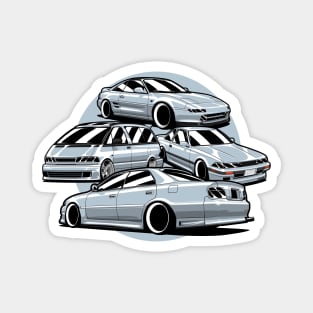 Silver JDM compilation Magnet