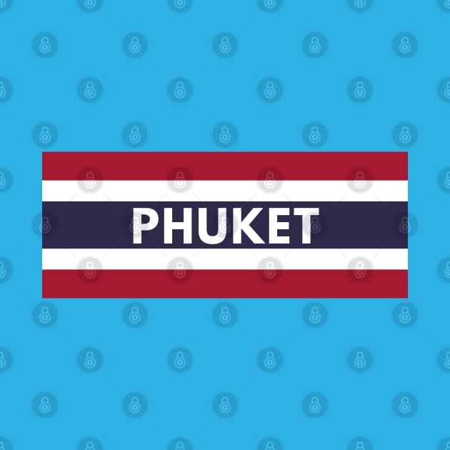 Phuket City in Thailand Flag by aybe7elf