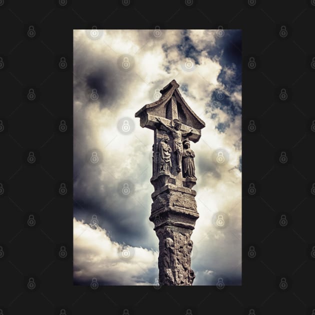 Crucifix and clouds by InspiraImage